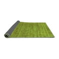 thumbnail image 2 of Ahgly Company Indoor Square Abstract Green Modern Area Rugs, 7' Square, 2 of 4