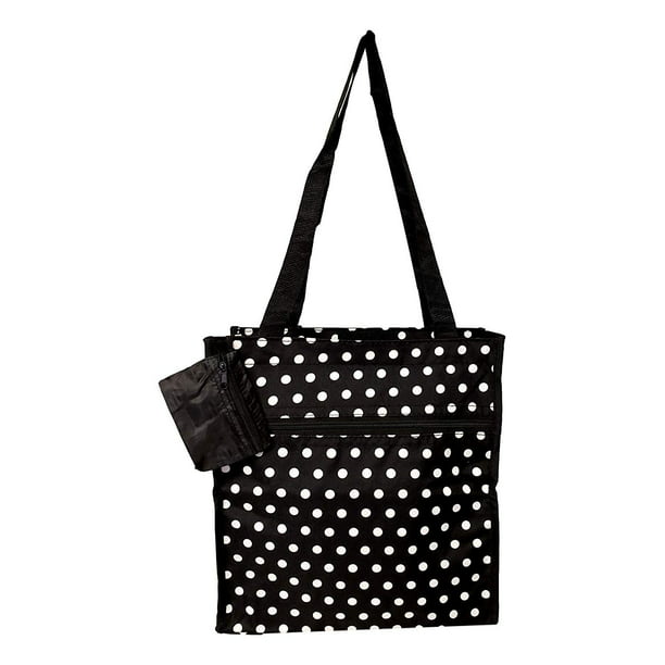 12 in by 13 in Tote Bag w/Mesh Water Bottle Pocket (Autumn Floral ...