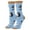 Cat Lover, variant on Pet All The Dogs Fun Print Novelty Crew Socks for Women, Size 5-10
