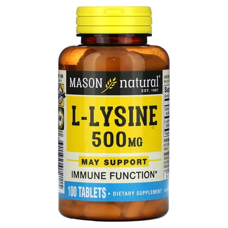 Mason Natural L-lysine 500 mg