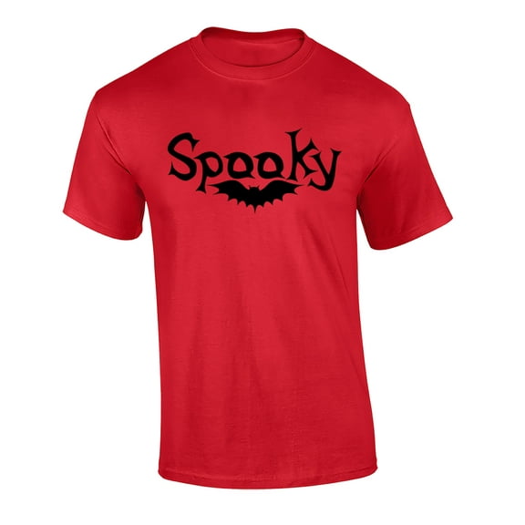 Halloween Spooky Adult Unisex Short Sleeve T-Shirt-Dark Heather Gray-4XL