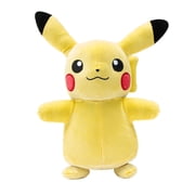 Pokemon 8 Pikachu Velvet Plush - Limited Edition Plush with Unique Velvet Fabric and Authentic Details - Official Pokemon Stuffed Animal - Gift for Kids, Girls, Boys & Fans