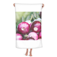 thumbnail image 1 of Picture Fresh Temperate Vageable Onion Hand Towel Bath Facecloth Soft Cotton Washcloth, 1 of 4