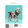 thumbnail image 3 of SENHAWK Dog Knitted Sweater for Small Dogs, Soft Warm Breathable Pet Pullover with Round Neck, Cute Christmas Holiday Pattern, Stretchy 3D Tailoring Dog Clothes for Puppy Cat Fall Winter, 3 of 13