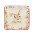 thumbnail image 4 of Certified International  Easter Garden 6" Canape/Luncheon Plates, Set of 4 Assorted Designs - 6" x 6" x 0.75", 4 of 5
