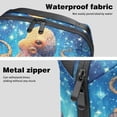 thumbnail image 4 of Octopus Oxford Fabric Digital Pouch for Electronic Devices, Waterproof Travel Case for Cell Phone Charger, Hard Drive, and Cords - 5.9x9.44x3.14 inches, 4 of 6
