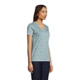 thumbnail image 3 of Lands' End Women's Relaxed Supima Cotton T-Shirt, 3 of 3