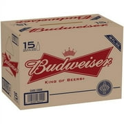 Budweiser Beer, 18 fl oz, 15 pack