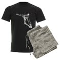 thumbnail image 6 of CafePress - Skateboard Ollie Men's Dark Pajamas - Men's Dark Loose Fit Cotton Pajama Set, 6 of 7