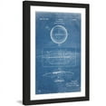 thumbnail image 2 of "Basketball 1925 Blueprint" Framed Painting Art Print, 2 of 4