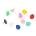 thumbnail image 1 of 300pcs Push Pins with Plastic Heads and Steel Tips for Decorative Notice Board and Office Map, Mixed Colors, 10 x 10 mm, 1 of 5
