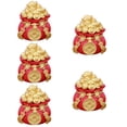thumbnail image 3 of 5 PCS Mini Lucky Money Bag Decoration Festive Decoration Man 6.00X5.50X5.50CM, 3 of 8
