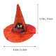 thumbnail image 2 of Gato Halloween Navidad Sombrero de bruja Telaraña Diseño de calabaza Perros divertidos Gorra Fiesta Cosplay Decoración para mascota Cachorro Gatito (murciélago), 2 of 5