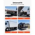 thumbnail image 5 of KFFKFF Underbody Truck Tool Box, 60 x 18 x 18 Inch Heavy-Duty Steel Storage Box with Lock & Keys, Weather-Resistant Trailer Organizer with T-Handle for Trucks, Vans, SUVs, Black, 5 of 9