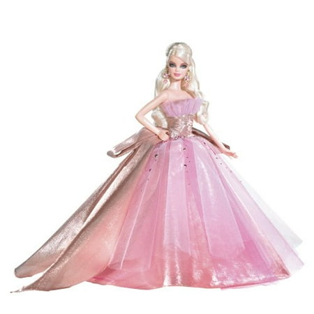 Barbie Pink Label - 2009 Holiday Barbie Collector Doll - Walmart.com