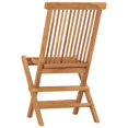 thumbnail image 5 of Charmma Folding Patio Chairs 8 pcs Solid Teak Wood, 5 of 9