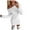 White, variant on Ediodpoh Sweater Dress for Women Mid Length off The Shoulder Waist for Autumn Winter Fashion Grey XXL