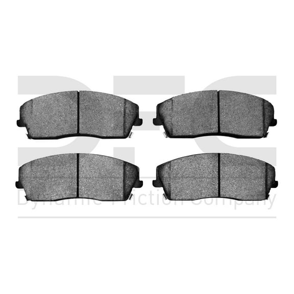 Dynamic Friction Company 5000 Advanced Brake Pads - Ceramic 1551-1056-00-Front Set For 2005-2008 Dodge Magnum, 2005-2014 Chrysler 300, 2006-2020 Dodge Charger, 2009-2020 Dodge Challenger