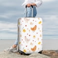 thumbnail image 3 of Lsque Funny Chicken Printed Luggage Cover, Travel Luggage Protector,Scratch and Dirt Resistant, Fits 18-32 Inch Luggage - Large, 3 of 9