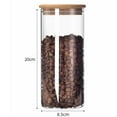 thumbnail image 2 of Glass Kitchen Storage Canister Large Capacity Storage Jar for Food Storage Organization, 2 of 2