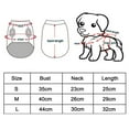 thumbnail image 5 of Pet clothes Dog pajamas Soft cotton shirt PJS, pink, 5 of 5