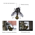 thumbnail image 3 of Tooarts-adornos De Abejas Para Jardín, Adorno Artístico De Pared De Animales De Hierro, Mini Insectos, Accesorios De Fotografía De Micropaisaje Para Jardín, 3 of 7