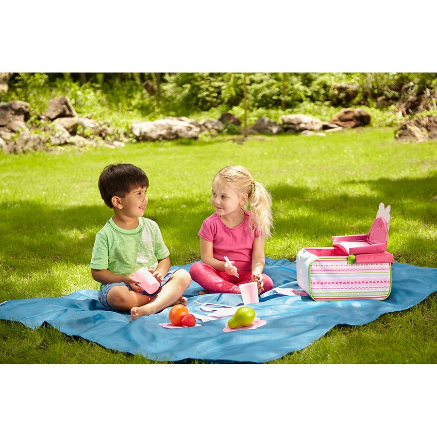 Melissa & Doug Sunny Patch Cutie Pie Butterfly Picnic Set With Basket