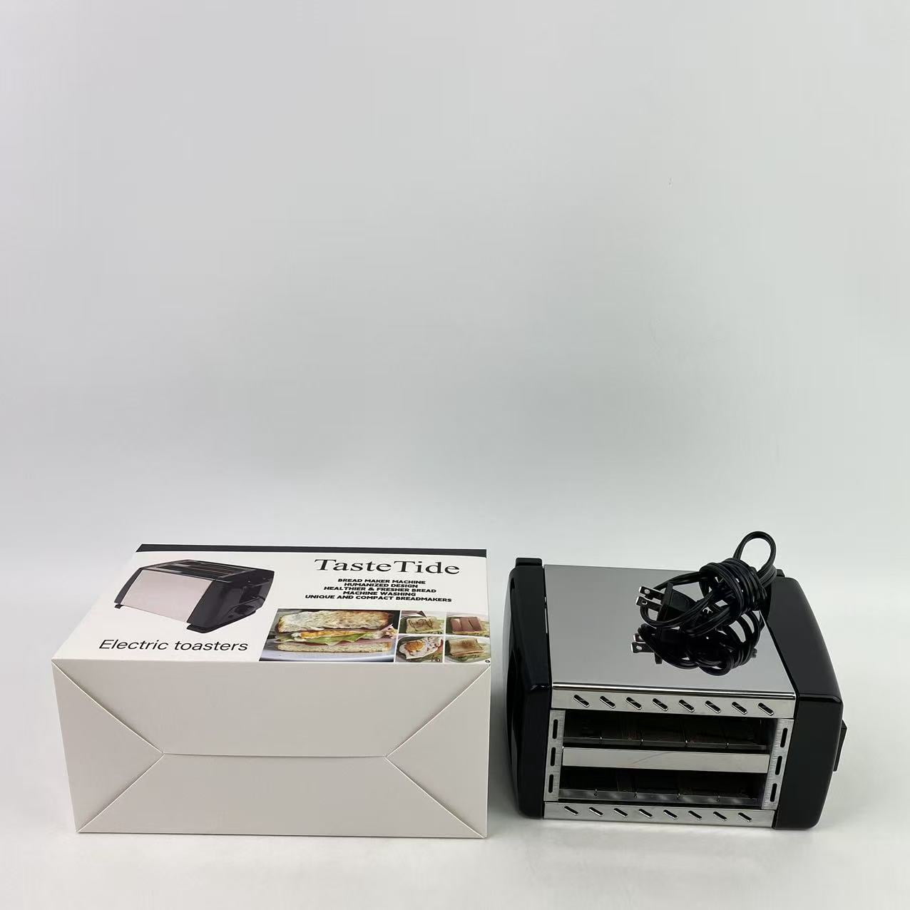 TasteTide Electric toasters,Portable Household Toaster Home Sandwich Breakfast Machine Automatic Breakfast Toaster Driver Creative Gift