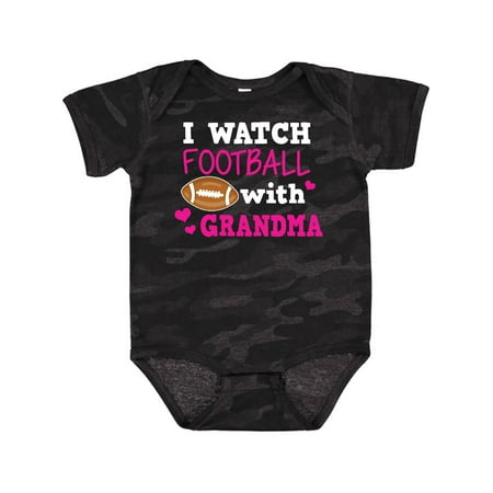 

Inktastic I Watch Football with My Grandma Gift Baby Girl Bodysuit