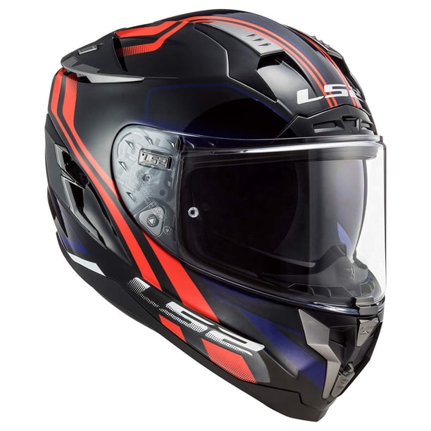 Casco integral LS2 Challenger GT mate rojo y azul 3XL