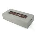 thumbnail image 6 of Jaxon Outdoor 56 Rectangular Propane Fire Table with Lava Rocks, Eggshell, 6 of 13