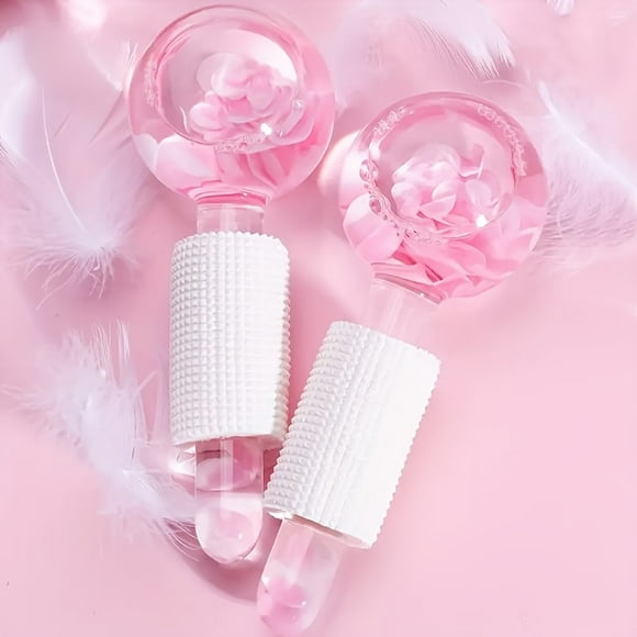 Buy 1 Get 1 Free, total of 2 pcs Cooling Facial Ice Globes - Relaxing Face Massager for Neck & Eyes, Daily Skin Care Tool for Glowing Complexion, Anti-Aging, Puffiness Reduction, and Soothing Massage