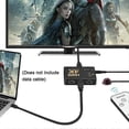 thumbnail image 3 of Conmutador HDMI 4K, conmutador HDMI inteligente de 5 puertos, divisor, compatible con 4K, Full HD 1080P y 3D., 3 of 5