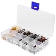 thumbnail image 3 of MLINS 1 Box Star Crafts Metal Rivet Button for Shoes Bags Spike Handbag DIY Leather Craft, 3 of 8
