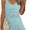 Blue, variant on Womens Swimwear Cover Ups 2024 Summer Crochet Hollow Out Knit Bathing Suit Beach Dresses