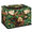 Multicolor 1, variant on ADECORIVY Moose Fabric Storage Bin with Lid, Decorative Closet Shelf Organizers, St.Patricks Day Shamrock Foldable Basket Box Clothes Storage Bin with Handles