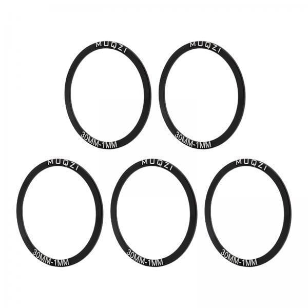 koolsoo 2x 5 Pièces Joint de Pédalier de Vélo, Rondelle Manivelle, Alliage d'Aluminium BB
