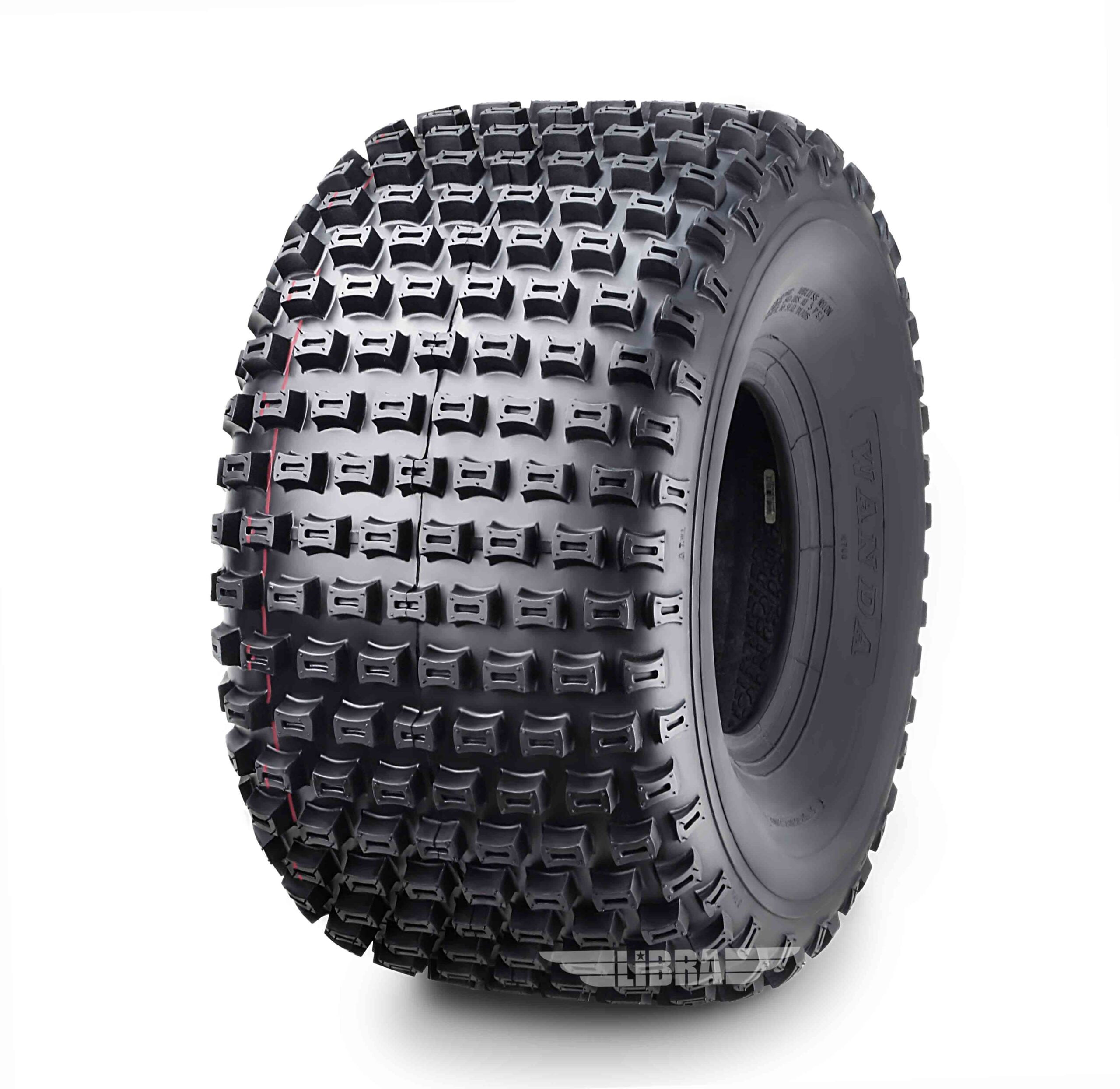 One New Sport ATV Tire 22X118 22x11x8 Dimple Knobby DURABLE 4PR DEEP TREAD