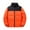 Orange, variant on Mens Women's Down Jackets & Parkas Snowsuit Lightweight Winter Coats Lightweight Down Jacket Down Puffer Coat