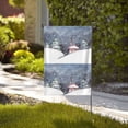 thumbnail image 4 of Easygdp Watercolor Winter Landscape For Christmas Garden Flag Yard Flag Welcome Flag, Double-Sided, Weather Resistant for Outdoor Decor - 12.5"x18", 4 of 9
