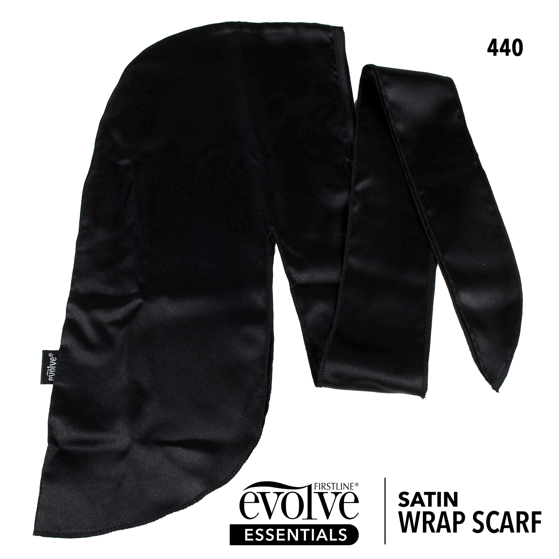 Evolve Satin Wrap Black