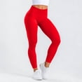 thumbnail image 2 of WERYOUNG Seamless Low Rise Yoga Pants For Women Stretchable Workout Leggings Non See Through Fitness Running Trousers Comfortable Bottoms L, 2 of 6