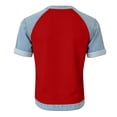 thumbnail image 6 of YVNAURA Womens Summer Tops Casual Vacation Outfits Short Sleeve Crewneck T Shirts Loose Fit Breathable Lightweight Soft Everyday Basic Summer Tees for Women 2026 Trendy, Red,XL, 6 of 6