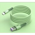 thumbnail image 1 of Langgg Silicone Charging Line USB TPE Data Transferring Cable Charging Cord with Light Type-C 2m, 1 of 1