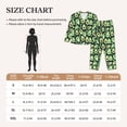 thumbnail image 4 of Daiia Avocado Heart for Women's Long-Sleeved Pajama Set – Soft & Comfortable Sleepwear Button-Up Pajamas Cozy Lounge Wear-XX-Large, 4 of 7