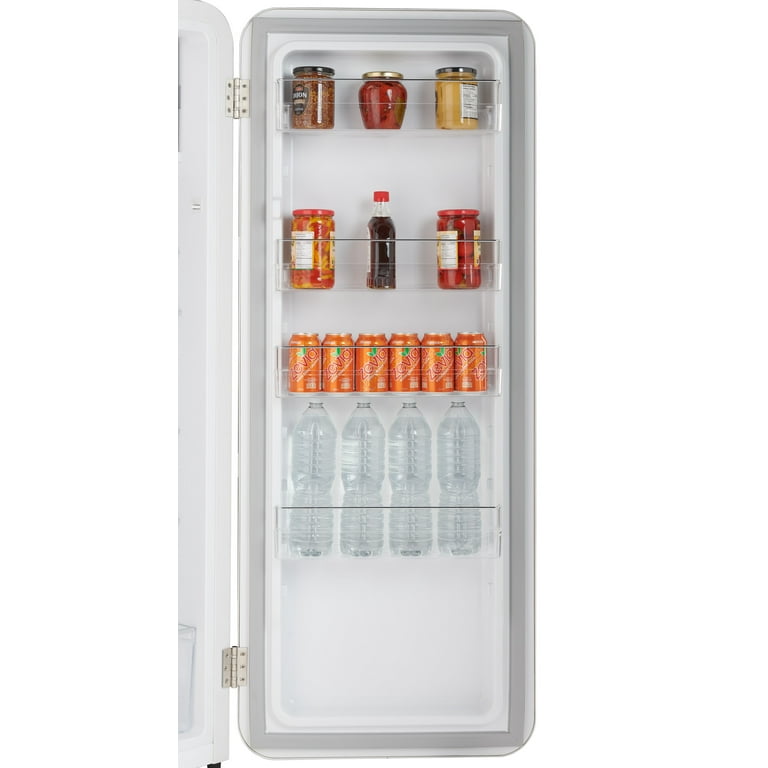 iio 10 Cu. Ft. Retro Refrigerator with Freezerette in Frost