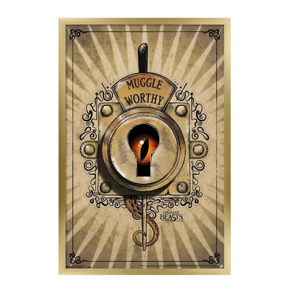 Fantastic Beasts And Where To Find Them Muggle Worthy Wood Print