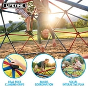 Lifetime Kids Outdoor 5 ft. H x 10 ft. W Dome Climber, Red and Blue (101301)