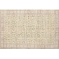 thumbnail image 1 of Ahgly Company Machine Washable Indoor Rectangle Traditional Light French Beige Brown Area Rugs, 5' x 8', 1 of 7