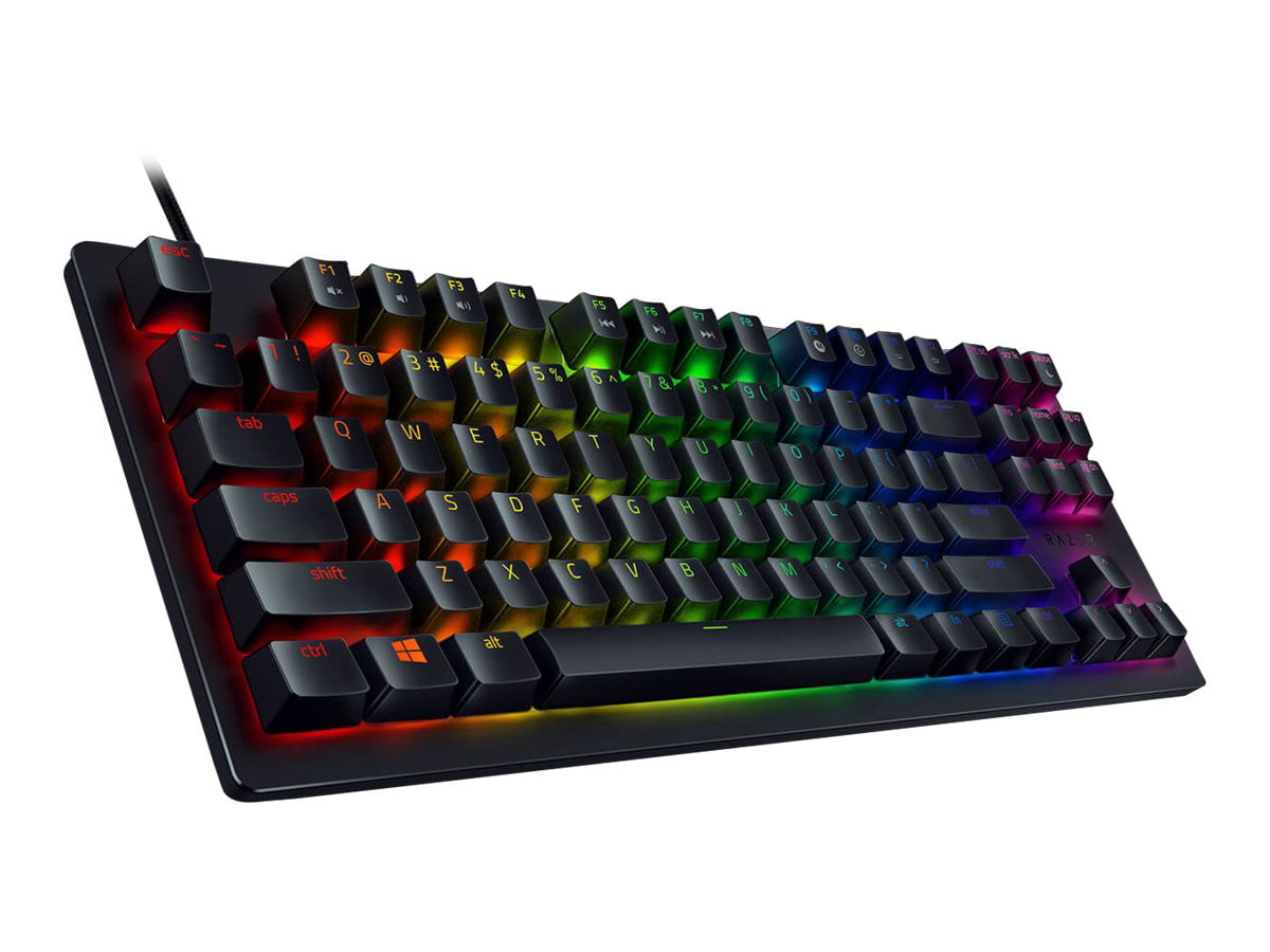 Razer Huntsman Tournament Edition Keyboard Backlit Usb Us Key Switch Razer Crimson Switch Black Walmart Com Walmart Com